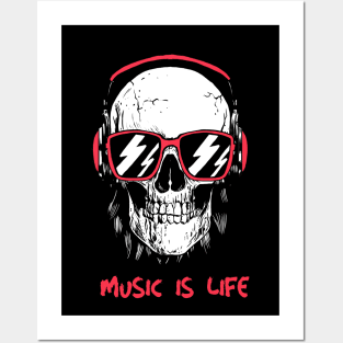 music is life Posters and Art